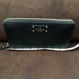 Kate Spade Large Black Leather Wallet⭐️🔥